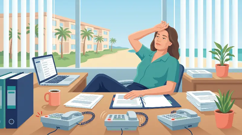 Florida community association manager burnout crisis 2026 with salary benchmarks for HOA and condo boards