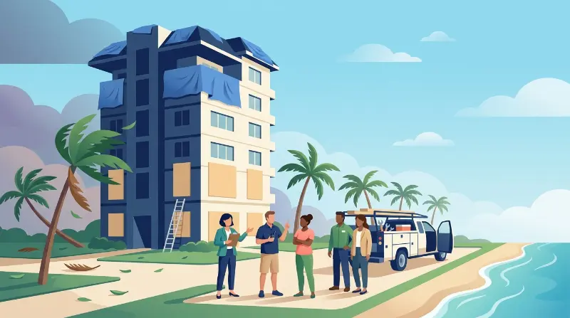 Florida condo and HOA board emergency powers after a hurricane under FS 718.1265 and FS 720.316