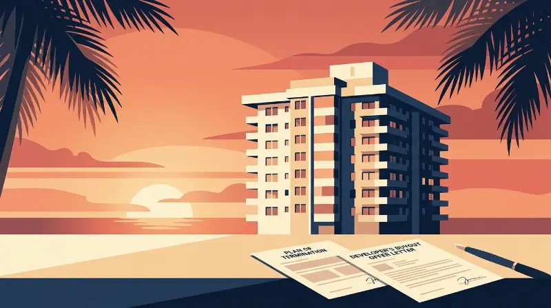 Florida condo termination 80 percent vote under FS 718.117