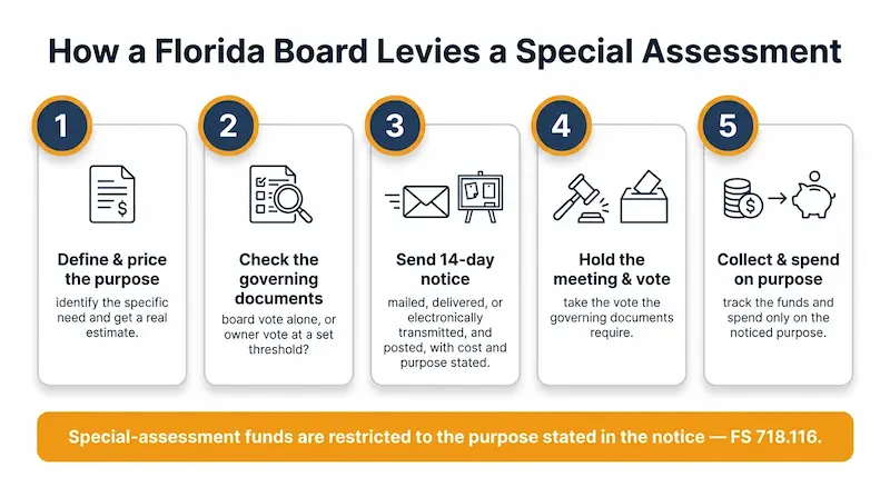 Florida special assessment five-step process full size