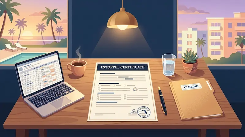 Florida Estoppel Certificates 2026 HOA and Condo Guide