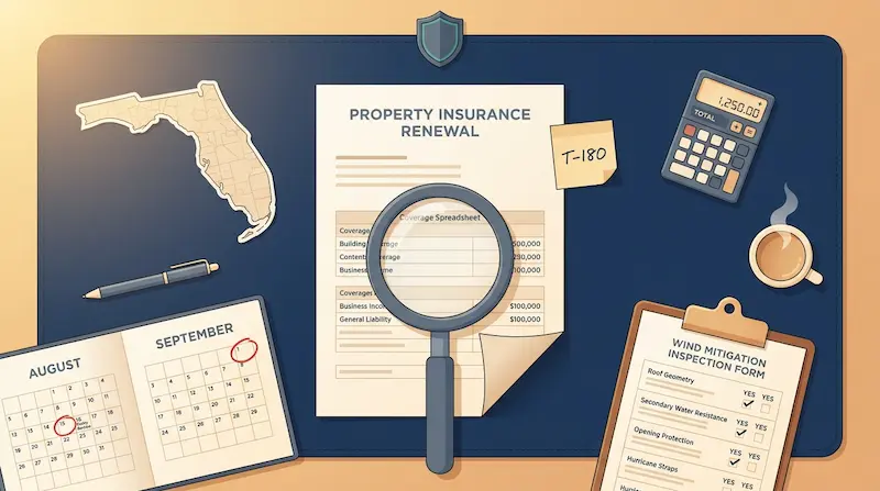 Florida HOA Insurance Renewal Playbook 2026