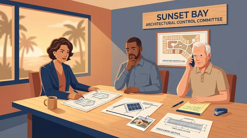 Florida HOA architectural review process board guide 2026