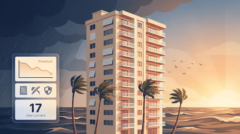 Lower Florida HOA condo association insurance premium 2026 guide