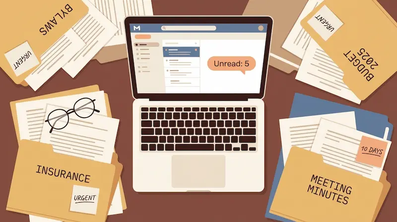 Florida HOA official records and documents